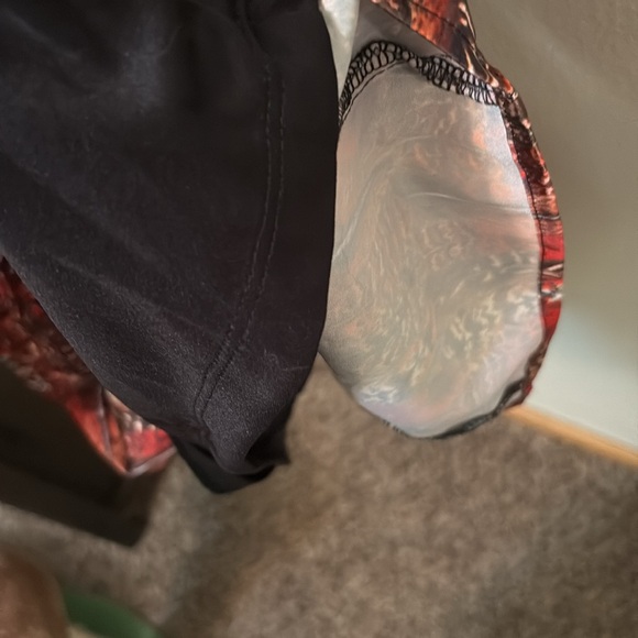 EShakti Dress Sz 12, Feather Dress, has belt, pockets, NWOT - Picture 10 of 10